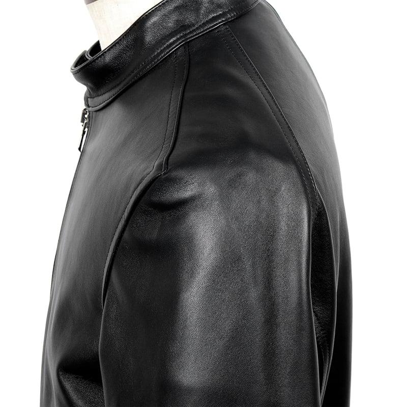 EMMETI エンメティ ／ ラムナッパレザーセミダブルライダース