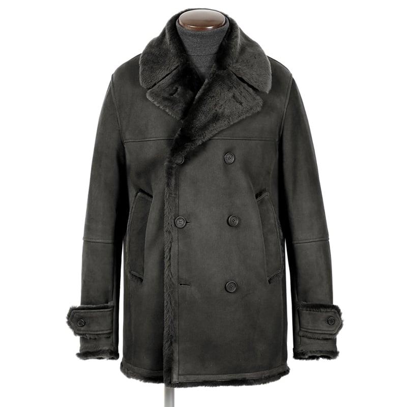 DIMITRI BLACK ファー付きジャケット