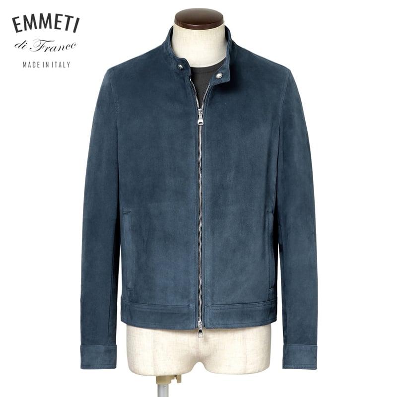 EMMETI JURI スエードシングルライダースジャケット　エンメティ EMMETI（エンメティ） EMMETI ／国内正規品／ ゴートスエードシングル