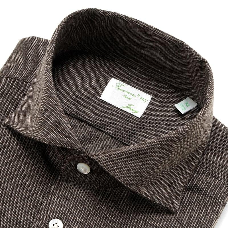 未使用 期間限定お値下げ イタリア フィナモレ カシミヤ100% ネイビー小紋 未使用 期間限定お値下げ イタリア フィナモレ カシミヤ100% ネイビー