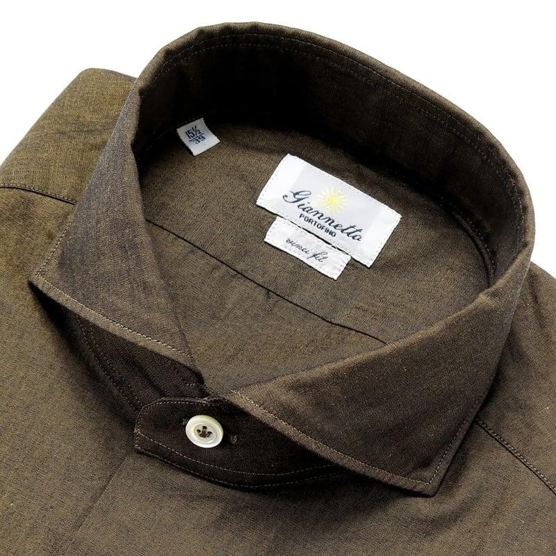 ジャンネット Giannetto ／ 24-25AW 製品洗いコットンブラック 