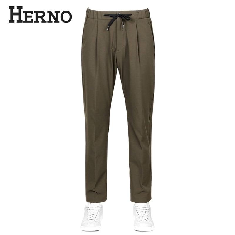 HERNO（ヘルノ） 【SALE】ヘルノ HERNO ／ 25-26AW 撥水4WAYストレッチマットナイロンシャーリングパンツ ...