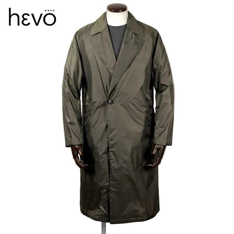 HEVO イーヴォ / 25SS 超軽量ナイロンタフタ2Bセミダブルコート HEVO イーヴォ / 25SS 超軽量ナイロンタフタ2Bセミダブルコート