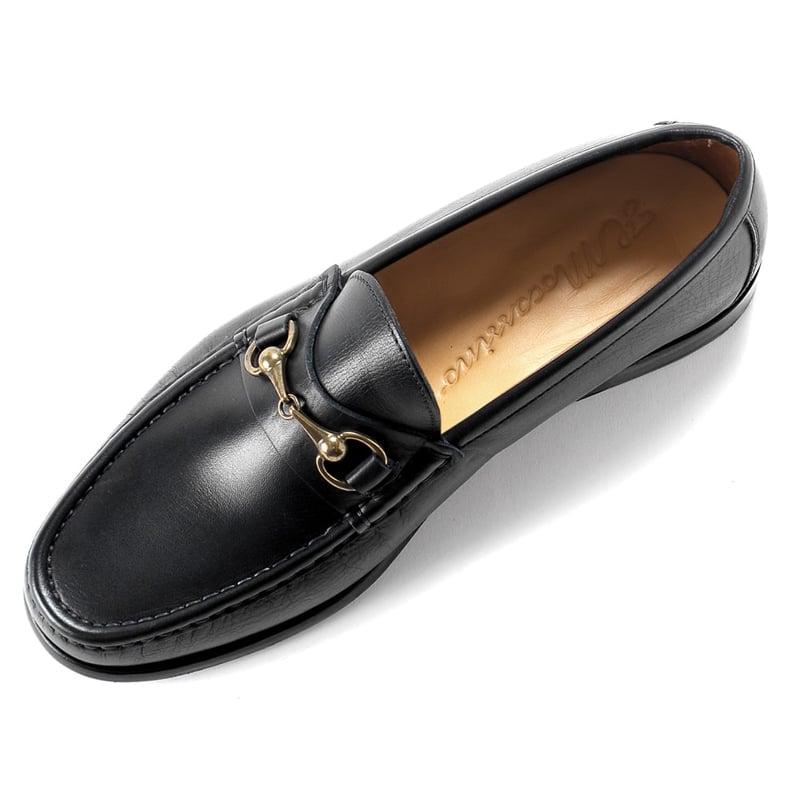イルモカシーノ IL MOCASSINO ／ アニリンカーフビットローファー「B