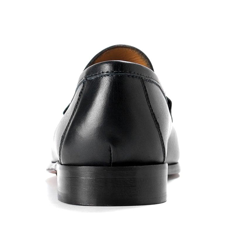 イルモカシーノ IL MOCASSINO ／ アニリンカーフビットローファー「B