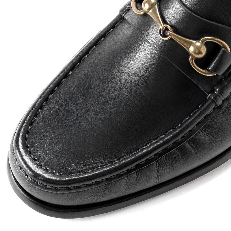 イルモカシーノ IL MOCASSINO ／ アニリンカーフビットローファー「B