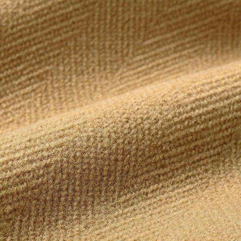 インバーティア INVERTERE ／ JOSHUA ELLISウールヘリンボーンダッフルコート「NEWTON ABBOT REGULAR FIT」（CAMEL／キャメル）の画像