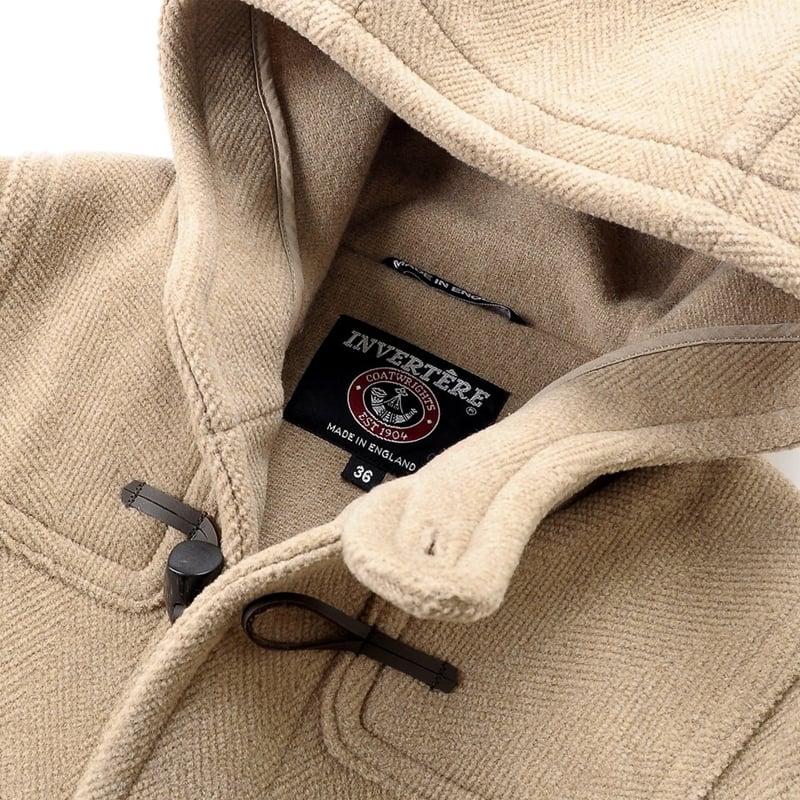 INVERTERE インバーティア ／ JOSHUA ELLISウールヘリンボーンダッフル