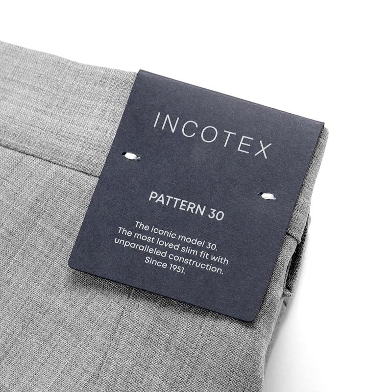INCOTEX インコテックス ／ 25SS ウールトロピカルノープリーツ