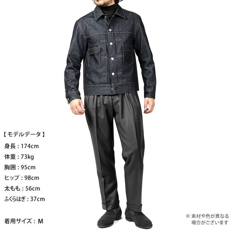 ジーニック JEANIK / ワンウォッシュコットンブラックデニム ジーニック JEANIK / ワンウォッシュコットンブラックデニム