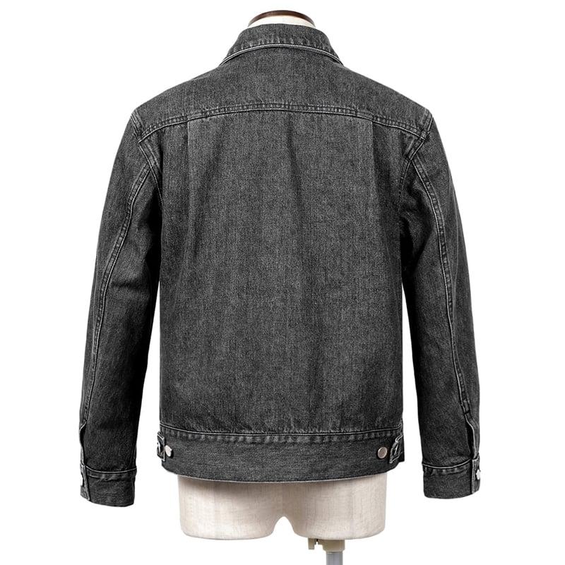 ジーニック JEANIK ／ ウォッシュドコットンブラックデニム