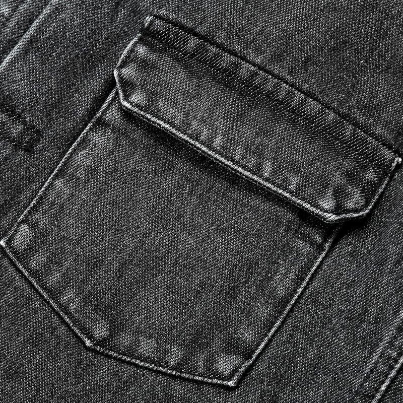 ジーニック JEANIK ／ ウォッシュドコットンブラックデニム