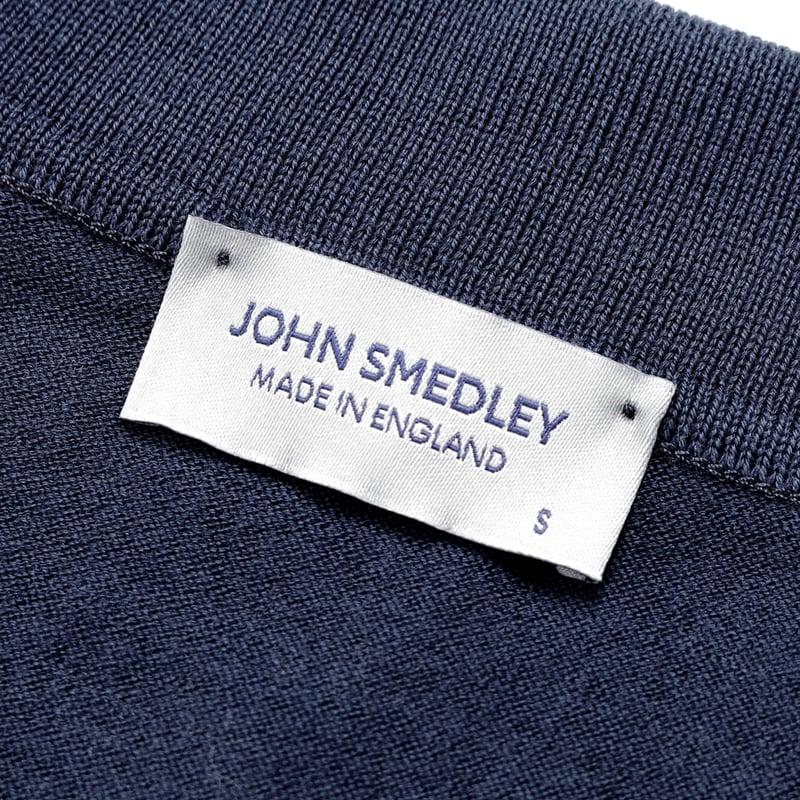 ジョンスメドレー ISIS フレンチネイビー　ニットポロ　Lサイズ ジョンスメドレー ISIS フレンチネイビー ニットポロ Lサイズ