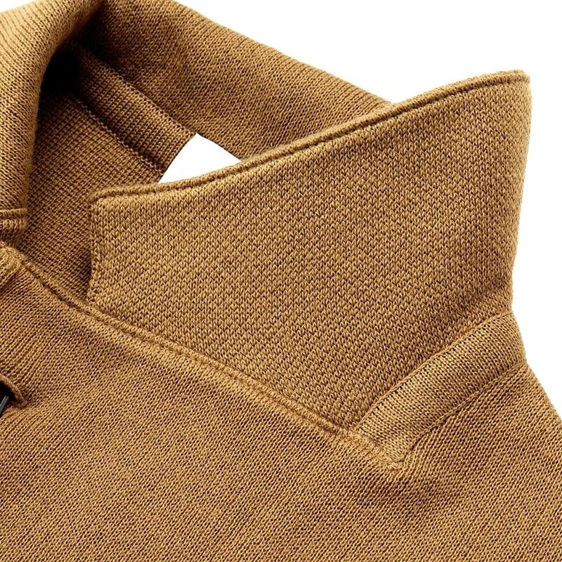 ラルディーニ LARDINI ／国内正規品／ 26SS コットン平編み2Bニットジャケット「LJM56」（キャメル）の画像