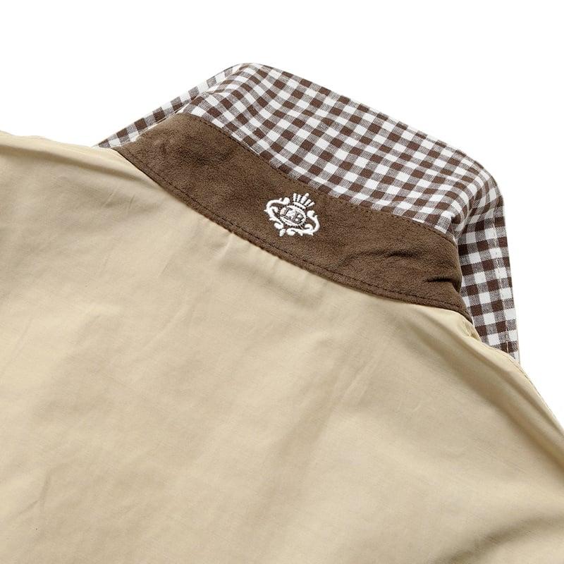 【SALE】ルイジボレッリ LUIGI BORRELLI ／ 25SS ポリエステルコットンブルゾン「OT6007」（ベージュ）の画像