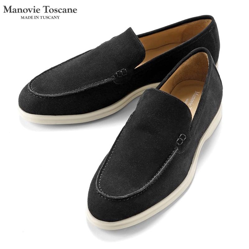 マノヴィエトスカーネ Manovie Toscane ／ カーフスエードモカシン 