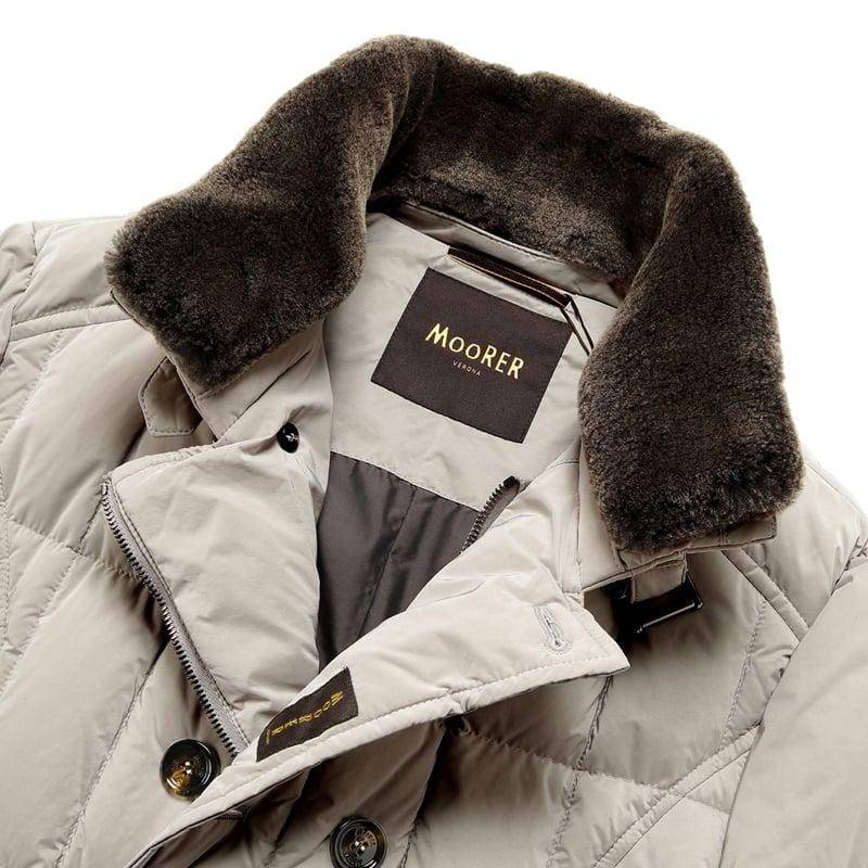 SALE／返品・交換不可】ムーレー MOORER ／ 24-25AW 撥水軽量シルキー 
