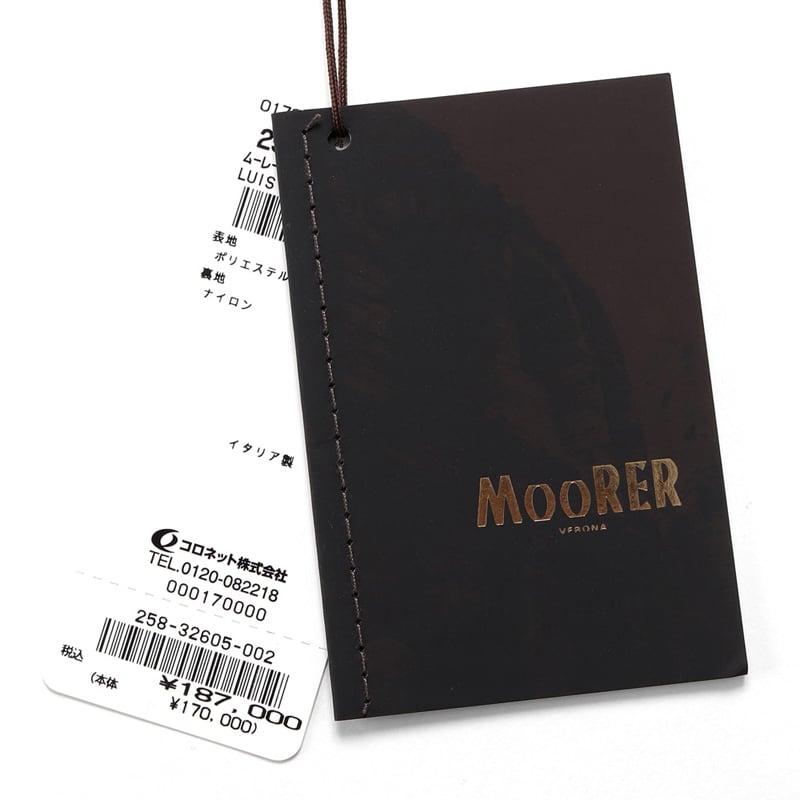 ムーレー MOORER ／ 防水透湿ポリエステルタフタフーデッドベスト「LUIS-STP」（MARMO／グレージュ）の画像