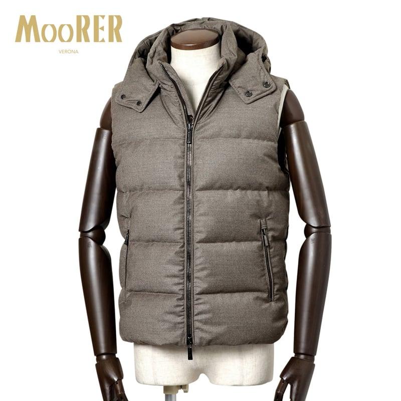MooRER ムーレー FAYER ダウンベスト グレー　ウール　46 MooRER ムーレー FAYER ダウンベスト グレー ウール 46 ムーレー