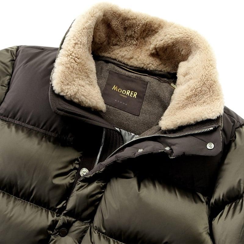MOORER（ムーレー） 【SALE】ムーレー MOORER ／ ムートン×ナイロン