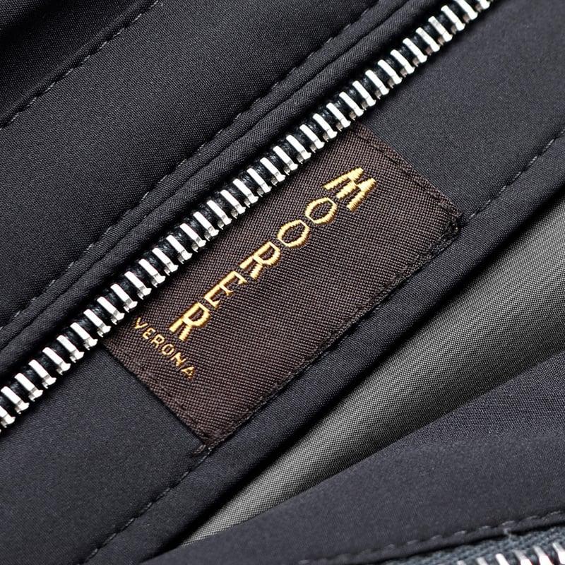 【SALE】 ムーレー MOORER ／国内正規品／ 撥水二軸性ストレッチマットナイロンスタンドカラーブルゾン「ALBERTI-KN」（DARK BLU／ダークネイビー）の画像