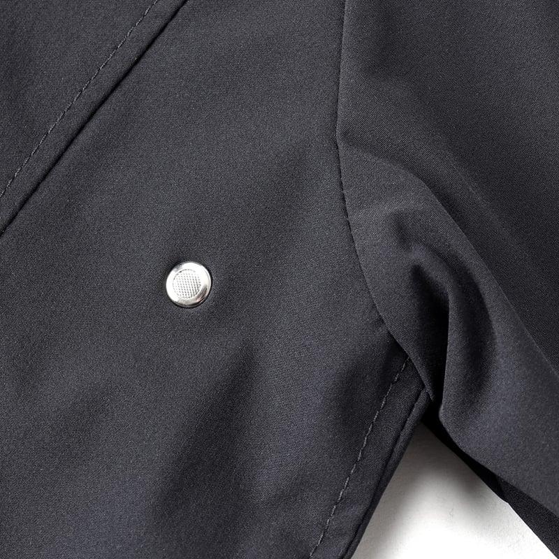 【SALE】 ムーレー MOORER ／国内正規品／ 撥水二軸性ストレッチマットナイロンスタンドカラーブルゾン「ALBERTI-KN」（DARK BLU／ダークネイビー）の画像