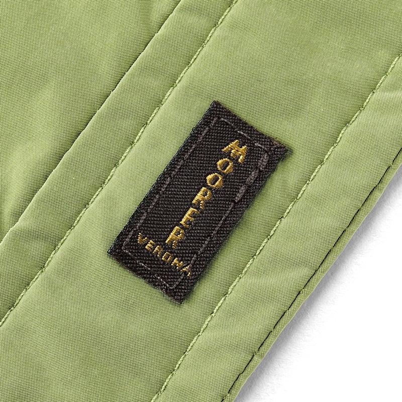 【SALE】 ムーレー MOORER ／国内正規品／ 撥水軽量シルキーマットナイロンシャツアウター「ATLAS-OS」（PISTACCHIO／ピスタチオ）の画像