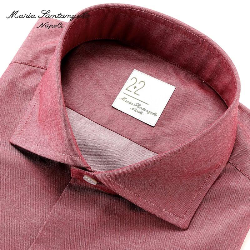未使用 マリアサンタンジェロ ワイドカラーシャツ 38-15