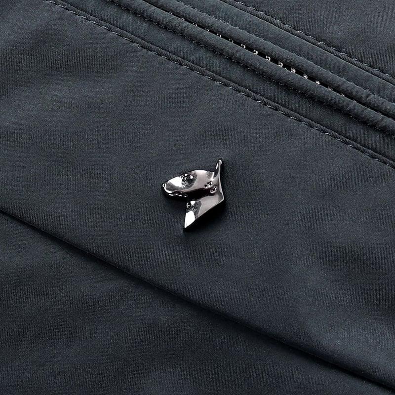 モンテコーレ MONTECORE ／国内正規品／ 撥水軽量シルキーマットナイロンM-65ジャケット（ネイビー）の画像