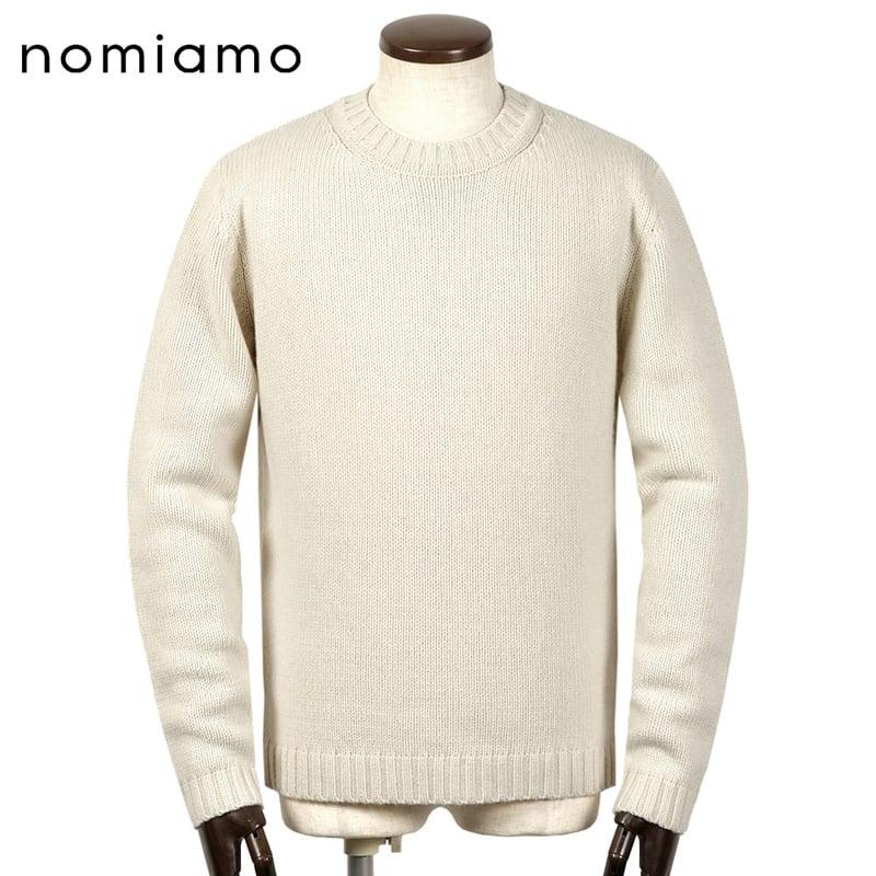 nomiamo ノミアモ nomiamo ／ カシミヤミドルゲージクルーネックニット