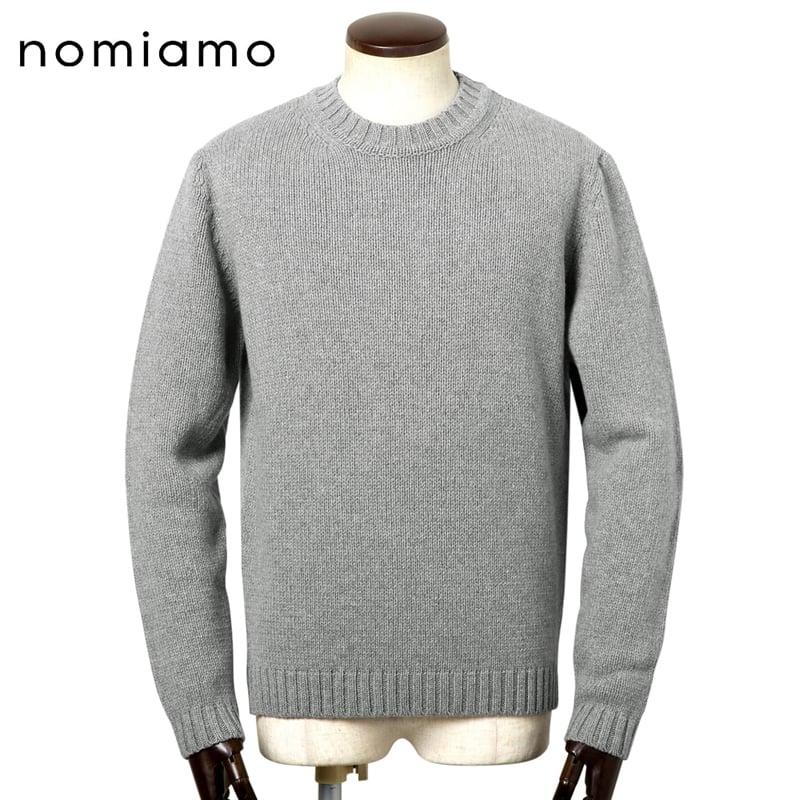 nomiamo ノミアモ nomiamo ／ カシミヤミドルゲージクルーネックニット 