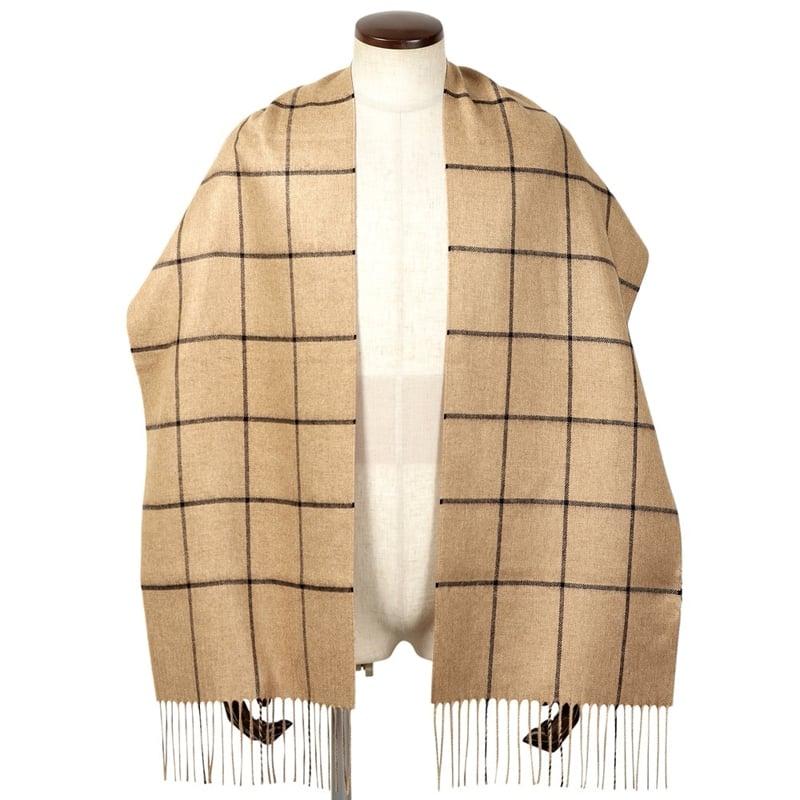 PIACENZA ピアチェンツァ　カシミヤ　マフラー　キャメル gujiでもっとも売れるマフラー！！PIACENZA（ピアチェンツァ