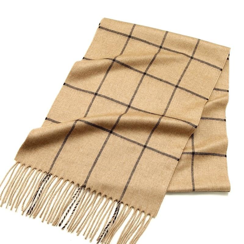 PIACENZA ピアチェンツァ　カシミヤ　マフラー　キャメル gujiでもっとも売れるマフラー！！PIACENZA（ピアチェンツァ