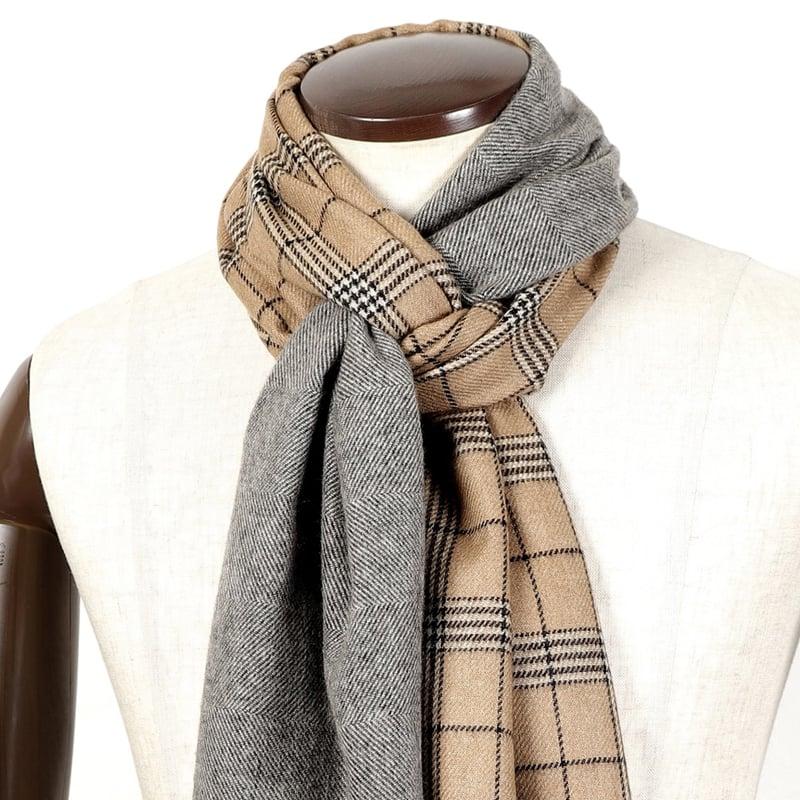 ピアチェンツァ PIACENZA ／シルクカシミヤフェルトダブルフェイスマフラー 楽天市場】ピアチェンツァ PIACENZA カシミア混シルク ストール