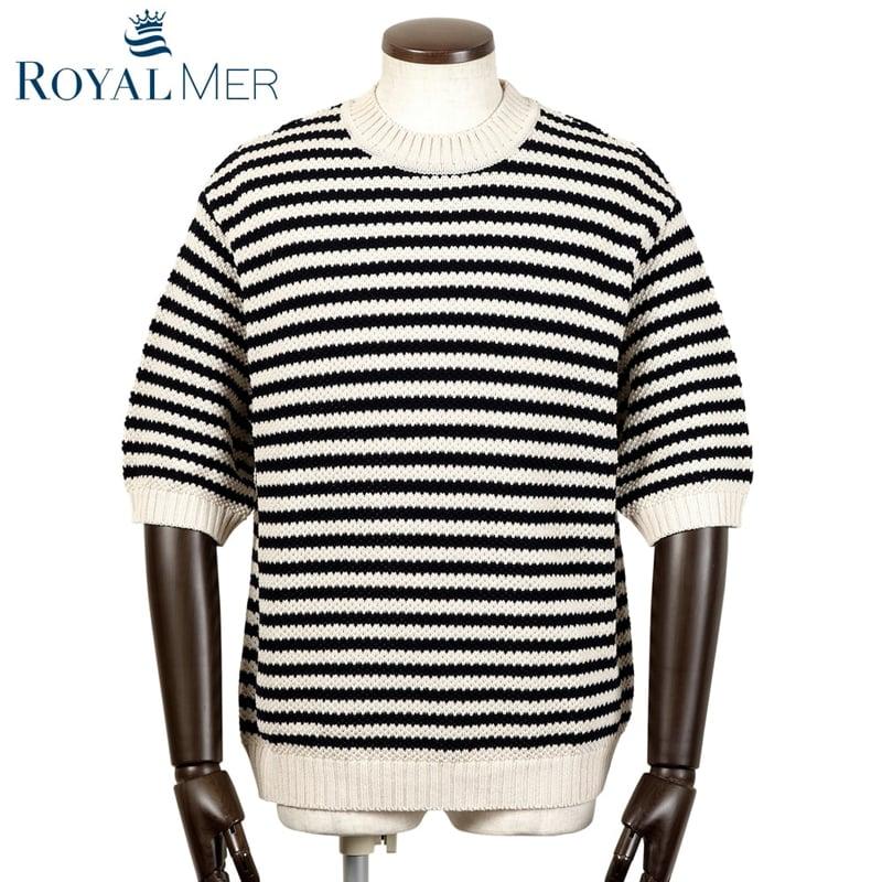 MER ロワイヤルメール 半袖ニット M 楽天市場】【SALE／返品・交換不可】ロワイヤル メール ROYAL