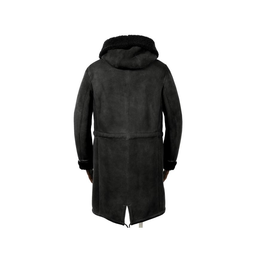 ルッフォ RUFFO ／ スエード加工ムートンモッズコート「ROBERT 