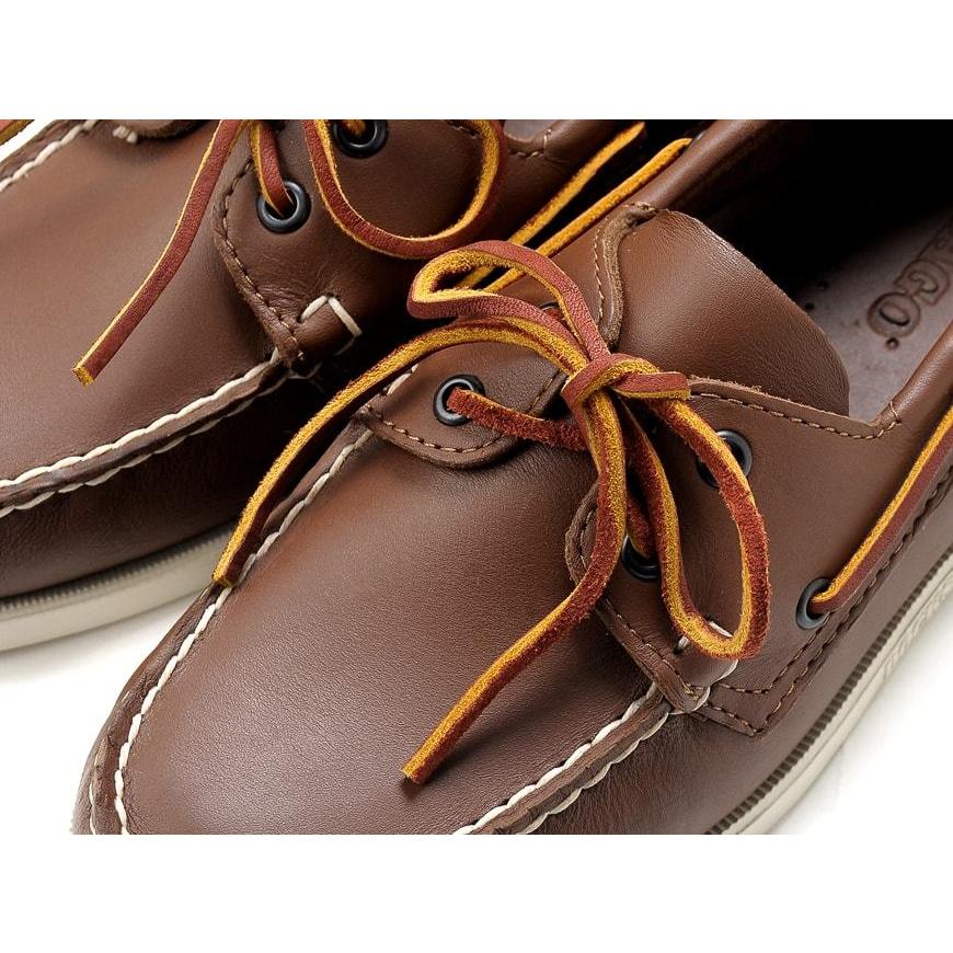 セバゴ Sebago 国内正規品 レザーデッキシューズ Portland Brown ブラウン メンズ 靴 革靴 レザーシューズ モカシ Sbg 粋な着こなしヤフー店 通販 Yahoo ショッピング