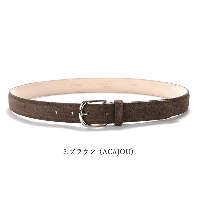 Saddler's サドラーズ Saddler's / カーフスエード29mm幅ベルト Saddler's サドラーズ Saddler's / カーフスエード29mm幅ベルト