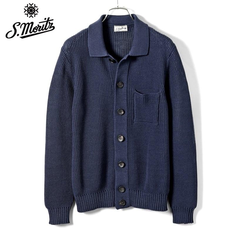 SALE】サンモリッツ S.Moritz ／ 25SS ギザコットン7ゲージ畦編み襟