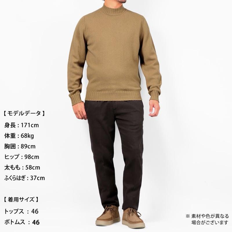 未使用 サンモリッツ ウール カシミア モックネックニット サンモリッツ S.Moritz ／ 25-26AW Super120'sウールカシミヤ7