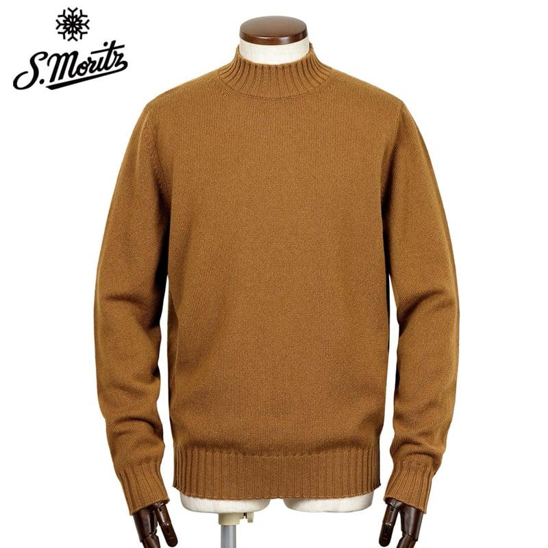 未使用 サンモリッツ ウール カシミア モックネックニット SALE】サンモリッツ S.Moritz ／ 25-26AW Super120'sウールカシミヤ7