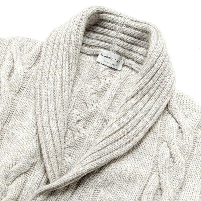 セッテフィーリカシミア ニットカーディガン Settefili Cashmere Settefili Cashmere（セッテフィーリ カシミア）｜Settefili Cashmere