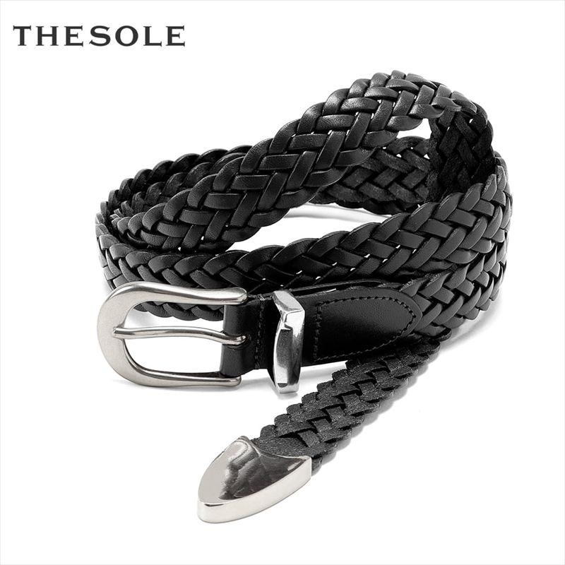 THE SOLE ブラックカーフメッシュ プンターレベルト ザソール THE SOLE ／国内正規品／ 手編みカーフメッシュプンターレ