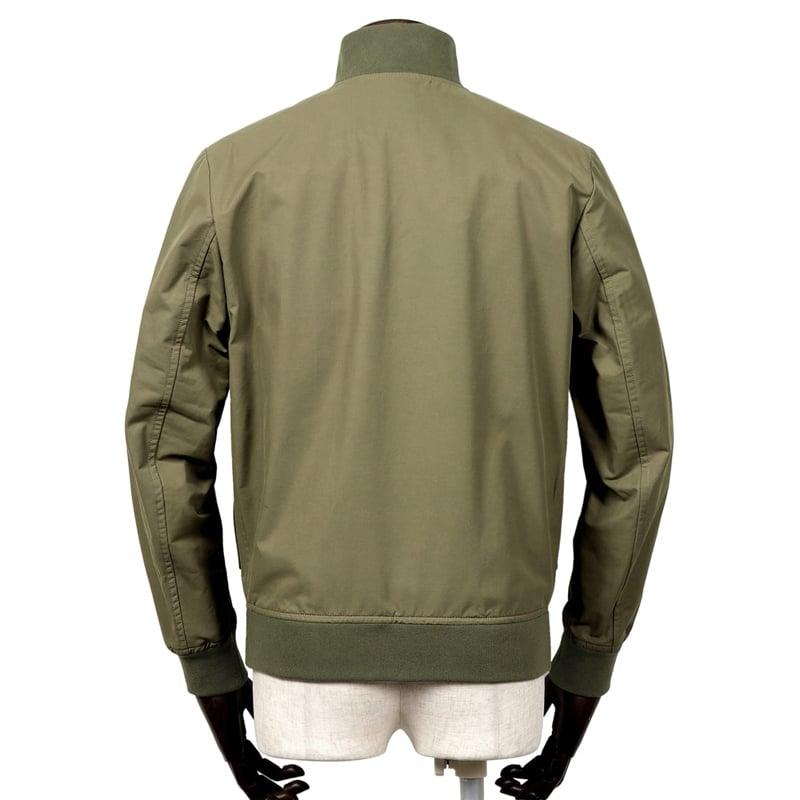 【ルイジボレッリ】 リバーシブルブルゾン ウール&ナイロン バルスター型　48 ルイジボレッリ】 リバーシブルブルゾン ウール&ナイロン バルスター型