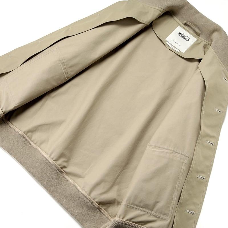 美品　春夏　バルスター　VALSTARINO ベージュ 50 バルスターブルゾン コットンストレッチブルゾン【VALSTARINO/REGULAR FIT