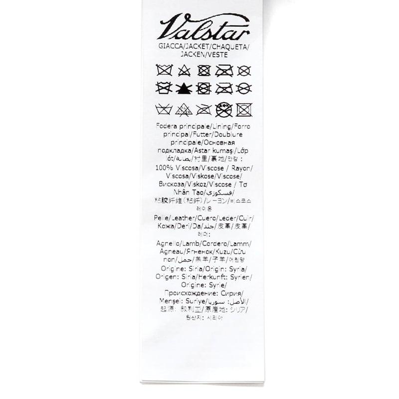 ヴァルスター Valstar ／ ゴートスエードバルスターブルゾン「VALSTARINO 407A.F228」（BLACK／ブラック）の画像