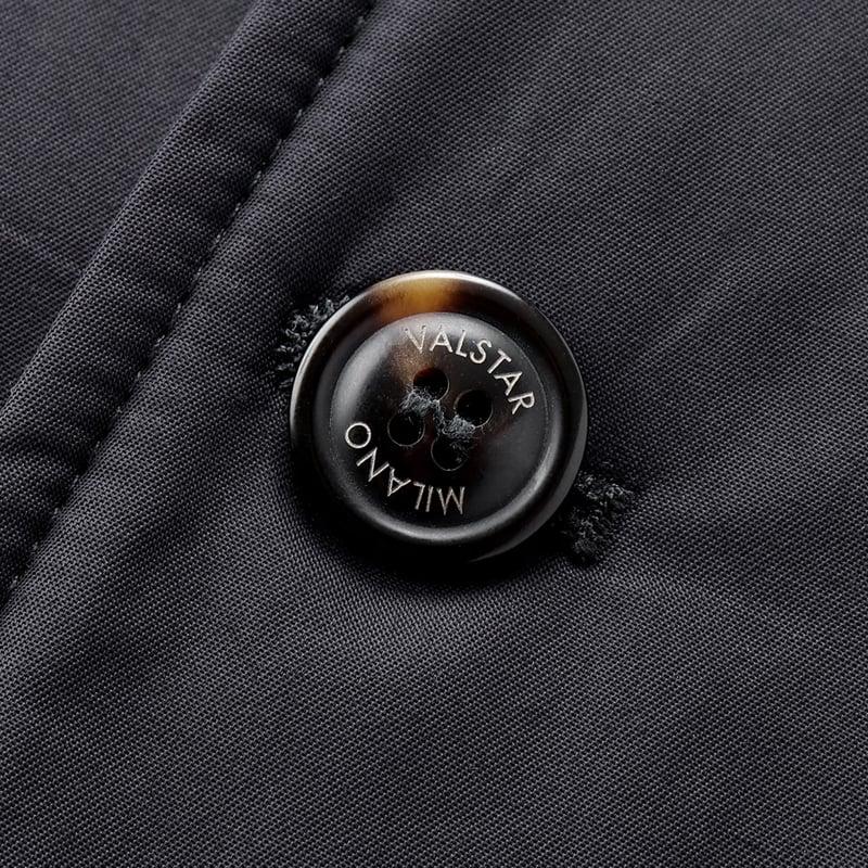 ヴァルスター Valstar ／ 撥水コットンナイロン中綿バルスターブルゾン「PADDED VALSTARINO 407A.D076」（NAVY／ネイビー）の画像