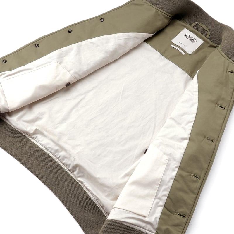 ヴァルスター Valstar ／ 撥水コットンナイロン中綿バルスターブルゾン「PADDED VALSTARINO 407A.D076」（COLONIALE／ライトオリーブ）の画像