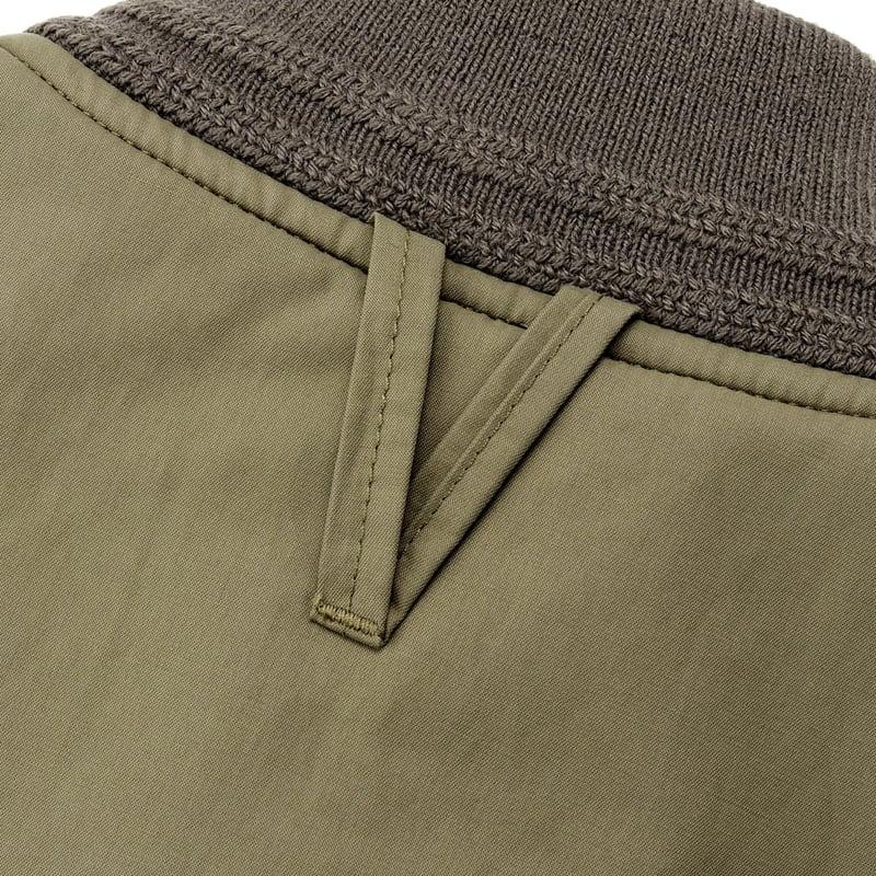 ヴァルスター Valstar ／ 撥水コットンナイロン中綿バルスターブルゾン「PADDED VALSTARINO 407A.D076」（COLONIALE／ライトオリーブ）の画像