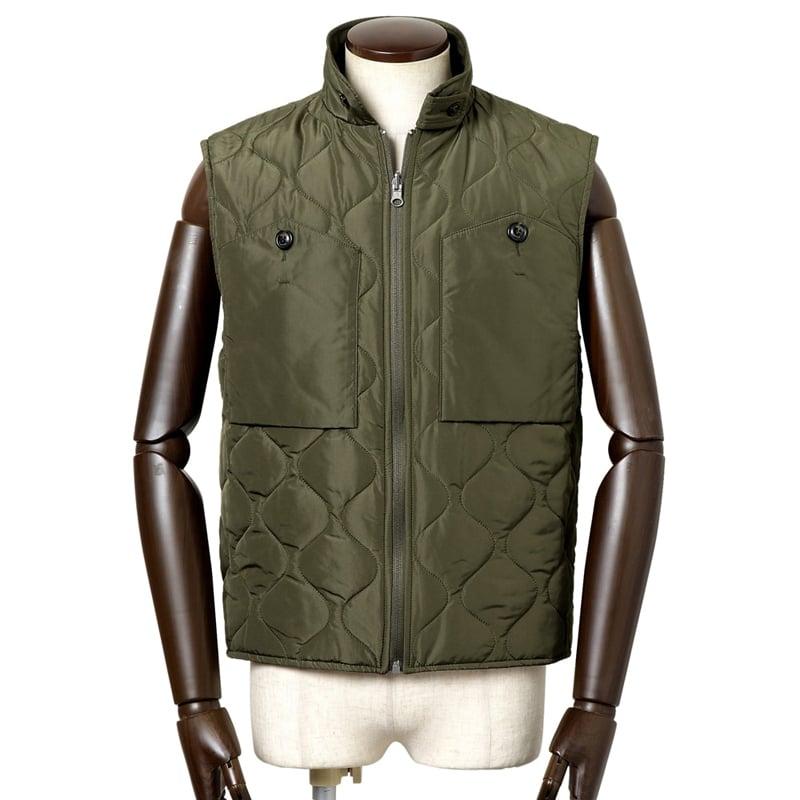 ヴァルスター Valstar ／ ウールナイロンミルドジャージーキルティングベスト付きバルスターブルゾン「VALSTARINO DETACHABLE VEST 407A.D081」（NAVYの画像